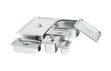 Restaurant Zilveren Roestvrij staal Cookwares/Pannen 0.8mm voor Voedsel, 325x265mm