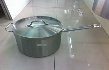 Keuken 3.0mm Roestvrij staal Cookwares, Zilveren Aluminiumsaus Panyx103301