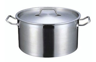 Commercieel Kort Roestvrij staal Cookwares/Soeppot 32L voor Cateringsindustrie