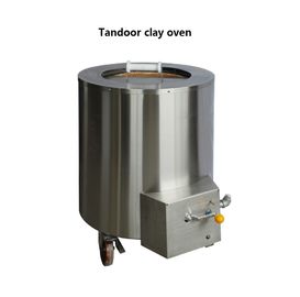 Aardgas of LPG-Roestvrij staal om Tandoor-Oven 565 * 810mmH
