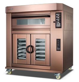 3 Ovens van het dek de Elektrische Baksel voor Brood/de Onafhankelijke Machine van de de Bakkerijoven van Luxuly van de Temperatuurcontrole gelijk