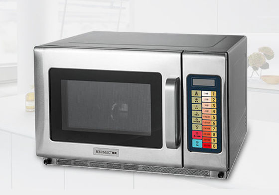 De Supermarkt Commerciële Microgolf Oven Stainless Steel Body van de microcomputercontrole