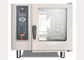 De commerciële Elektrische Oven van Bakselcombi, Hoogtepunt 6 - rangschik (GN 1/1) Gastronorm-Pannen