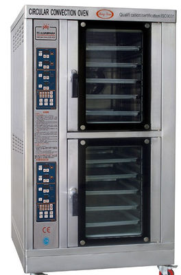 10 TRAY ELECTRIC OVEN FOR BAKING, roestvrij staal lichaam 10 lagen