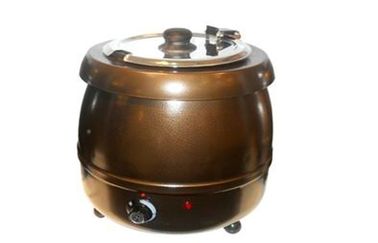 Ketel van de Gietijzer de Zwarte Soep 10L met het Oververhitten Bescherming voor Keuken AT51588