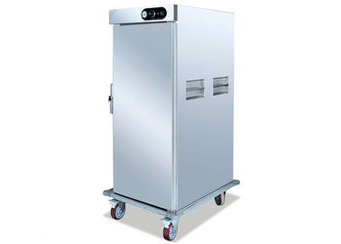 Roestvrij staal Mobile Singe Door Electric Food Warmer Cabinet 11 Racks
