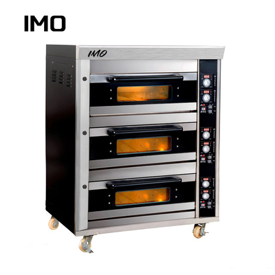 ProBake Max: Geïnspireerd door top bakkers Bakken ProOven CakeMastery 3 dek 6 tray commerciële gasoven