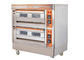 Ql-4A Twee de Oven van het Dekgas/Commerciële Elektrische Bakselovens met Automatische Beschermingsapparaten