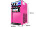 commercieel de Desktop van de drie-kleur van de Roomijsmachine zacht het roestvrije staallichaam roomijsmachine