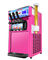commercieel de Desktop van de drie-kleur van de Roomijsmachine zacht het roestvrije staallichaam roomijsmachine