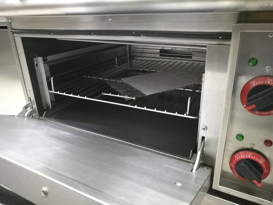 Commerciële westerse keukenapparatuur Gaskachel 4 Brander met oven