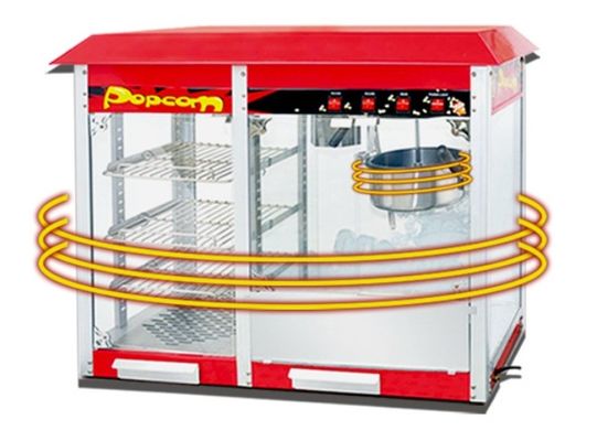 Popcornmachine Commerciële Popcornmachine Commerciële Automatische Popcornmachine Elektrische Popcornmachine Maïspoppenmachine