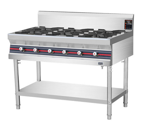 Floor type 40 kW commerciële gaskachel 4-8 brander
